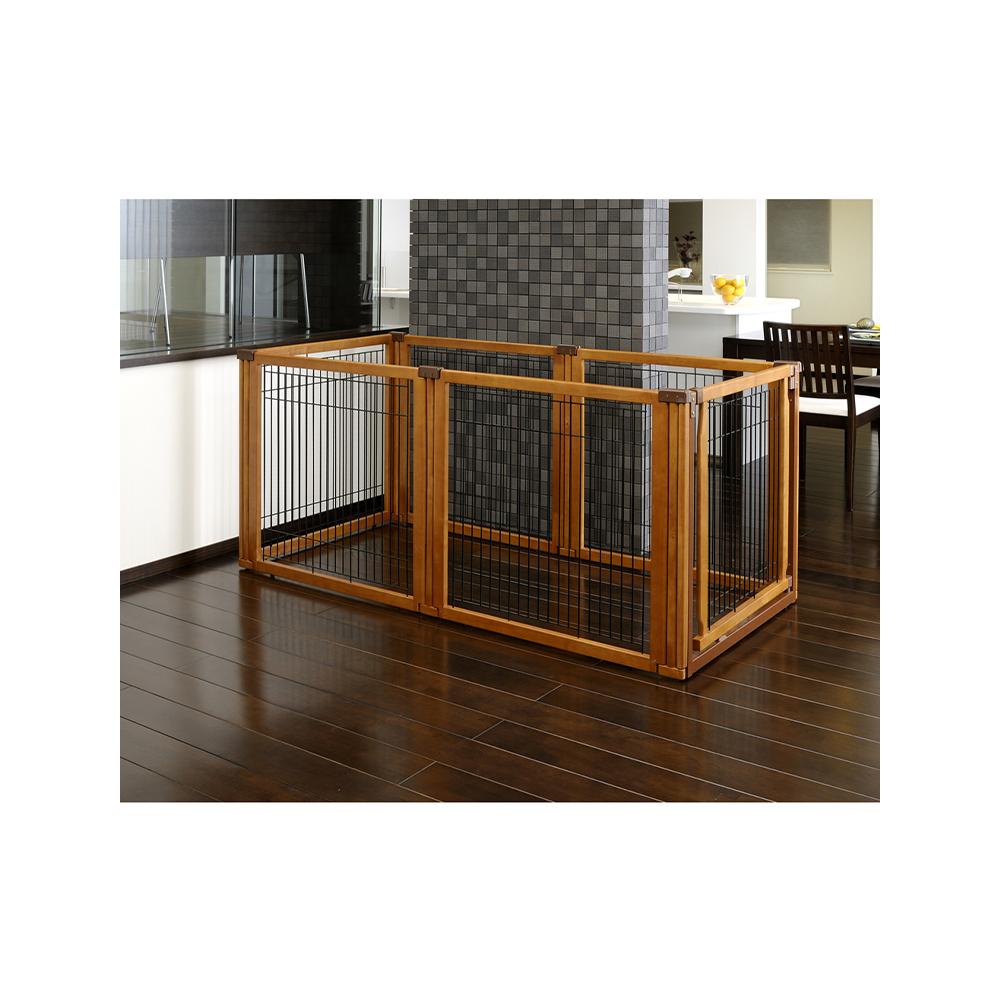 Wooden 3-Way Pet Playpen